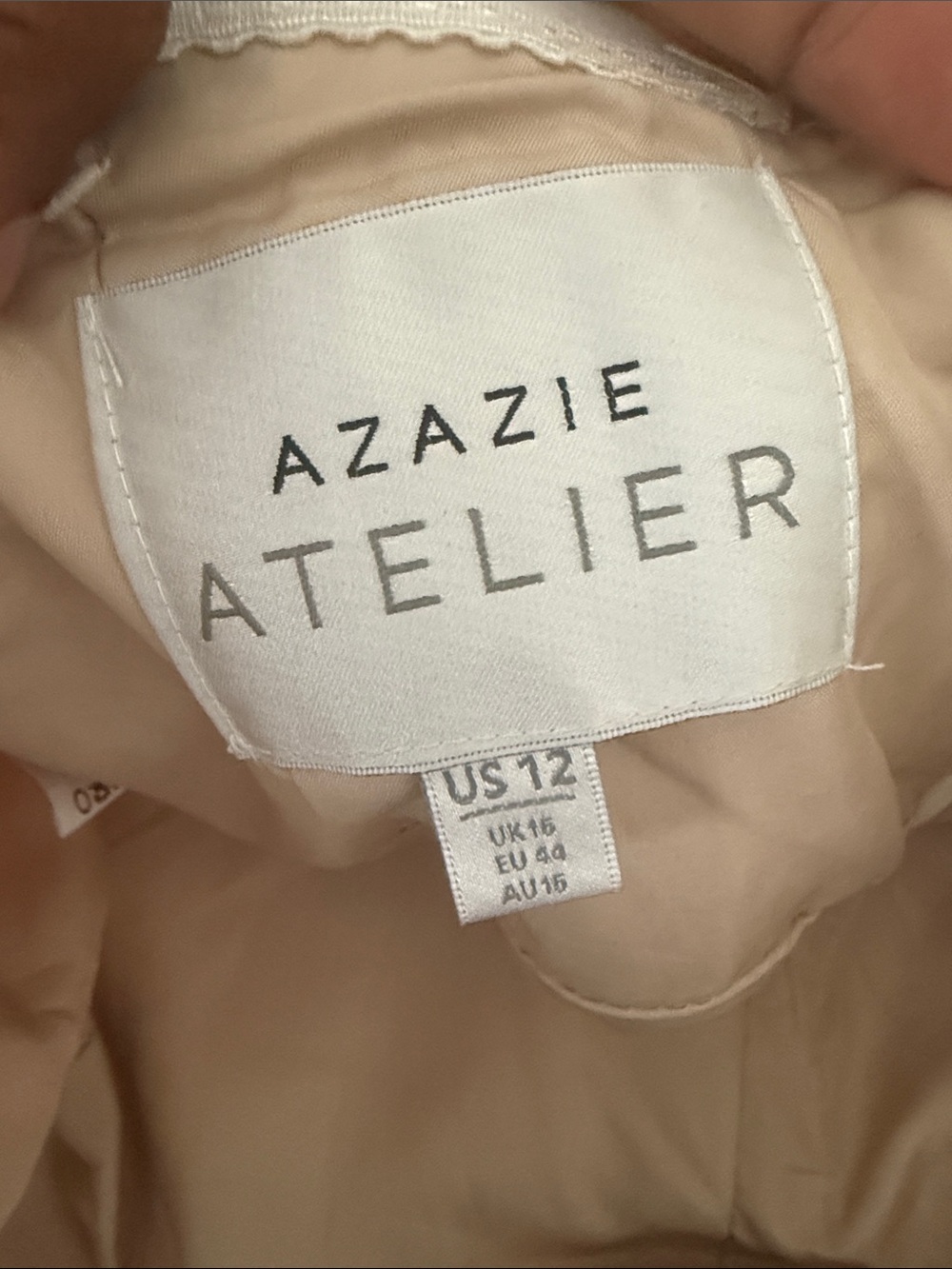 Azazie atelier luxe line White Strapless Lace Sweetheart Mini Dress 12 - Picture 10 of 13